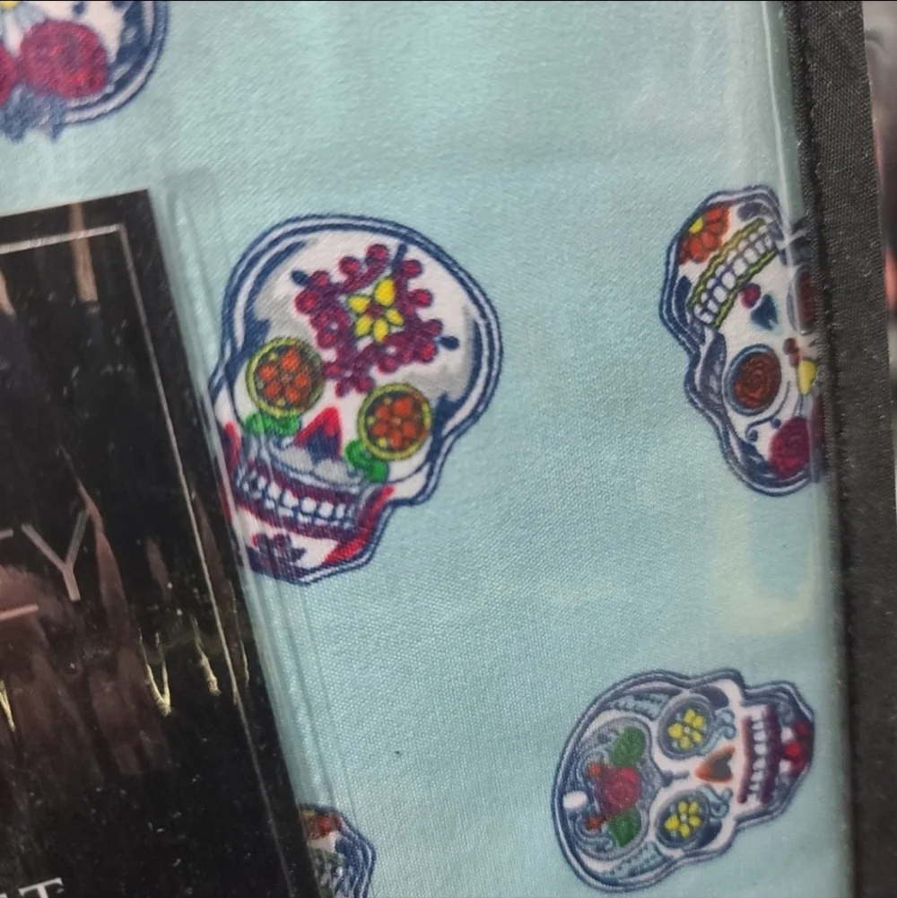 3 Piece Sugar Skull Day Of The Dead Halloween Twin Bed Sheet Set Cynthia Rowley